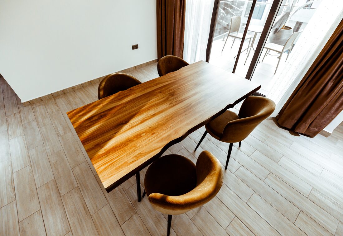 Apartment dining area